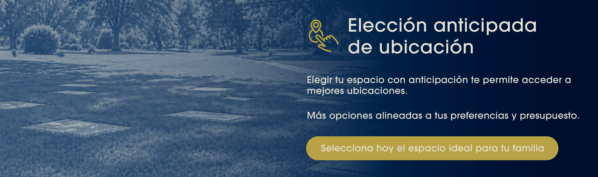 Bosque Santo - Elección anticipada de ubicación